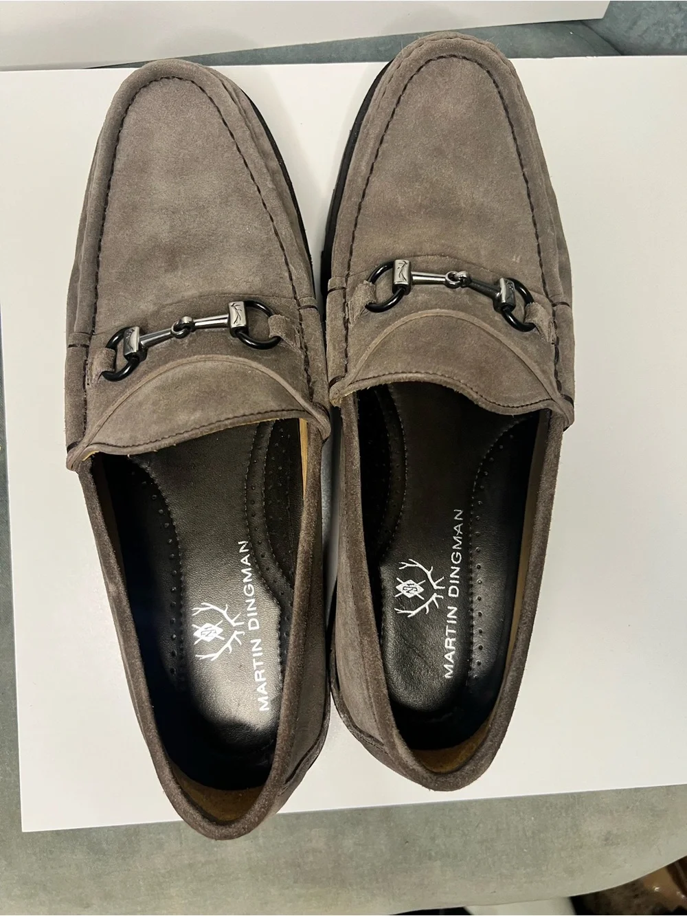 Martin Dingman Men’s Loafers Size 9.5 Shoes Made In Brazil 520281M